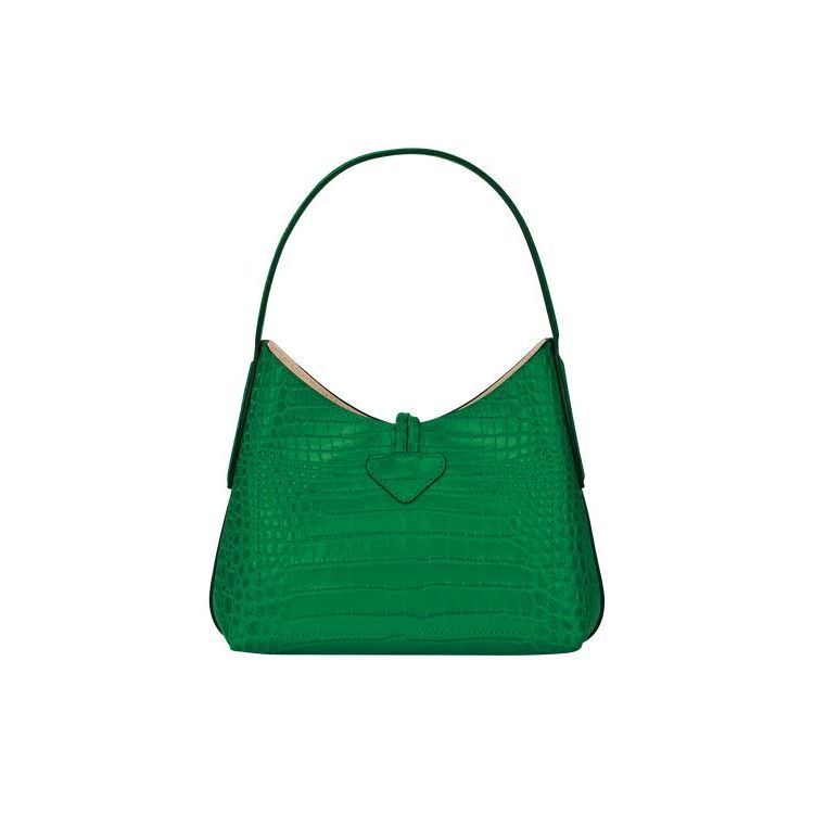 Longchamp Xs Leren Mini Tassen Groen | 716824-WXP