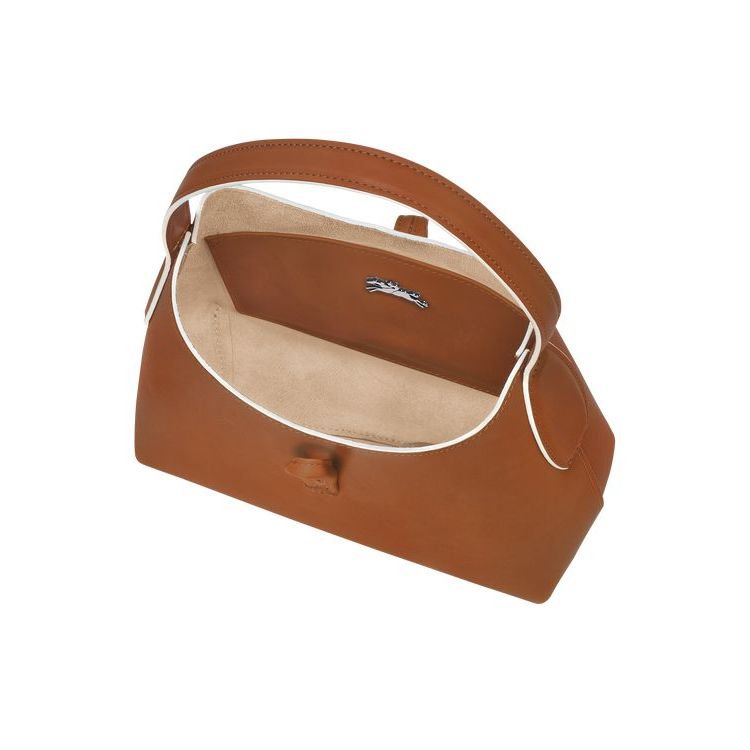 Longchamp Xs Leren Schoudertassen Bruin | 789645-YJS