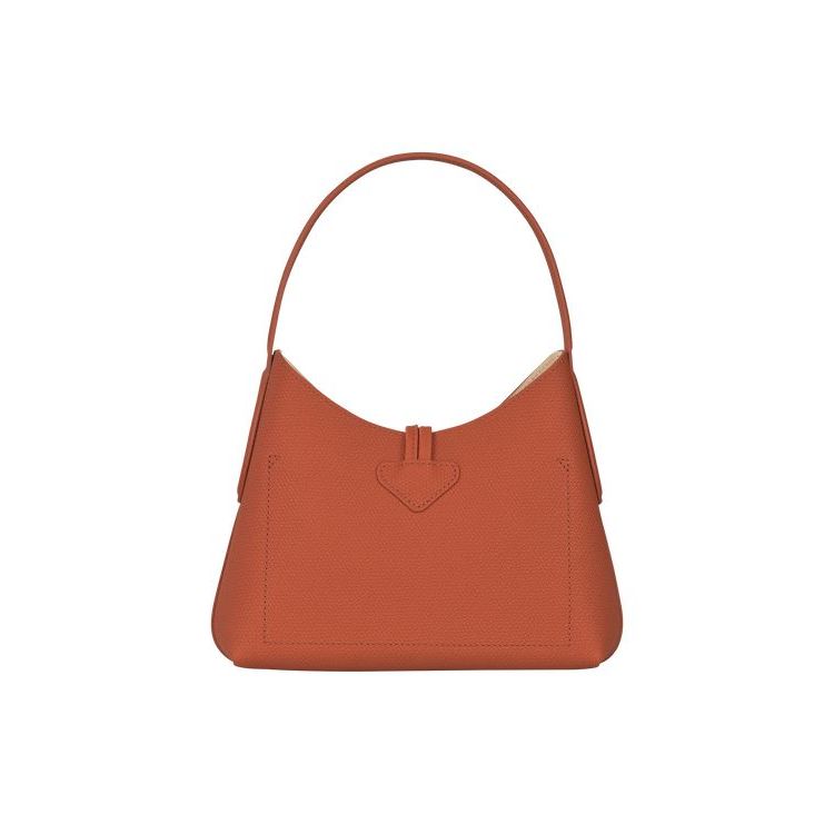 Longchamp Xs Leren Schoudertassen Donkerrood | 213457-WVG