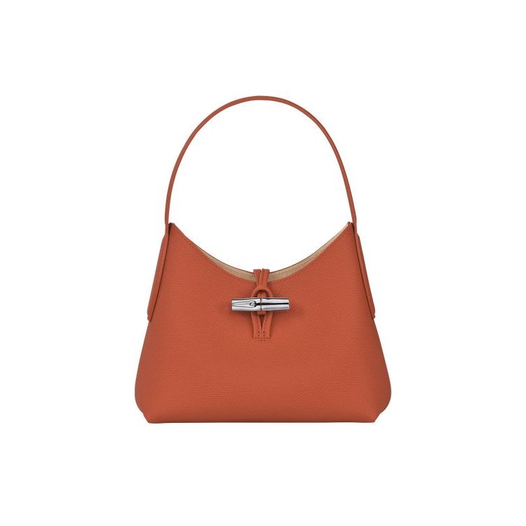 Longchamp Xs Leren Schoudertassen Donkerrood | 213457-WVG