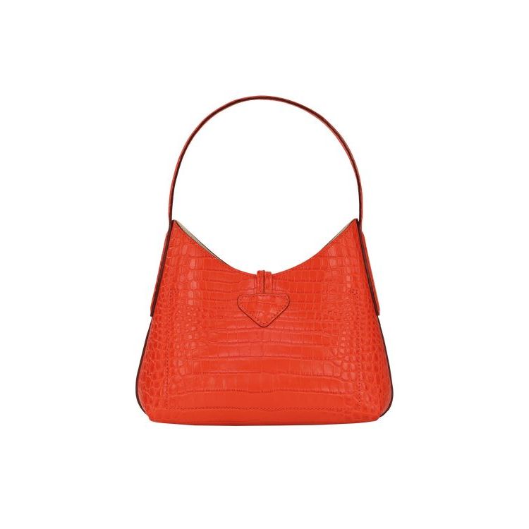 Longchamp Xs Leren Schoudertassen Oranje | 931247-AXW