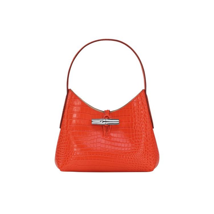 Longchamp Xs Leren Schoudertassen Oranje | 931247-AXW