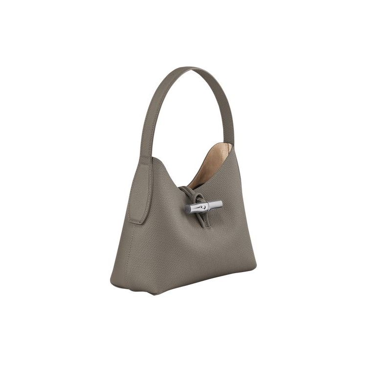 Longchamp Xs Turtledove Leren Schoudertassen Grijs | 089312-RBM