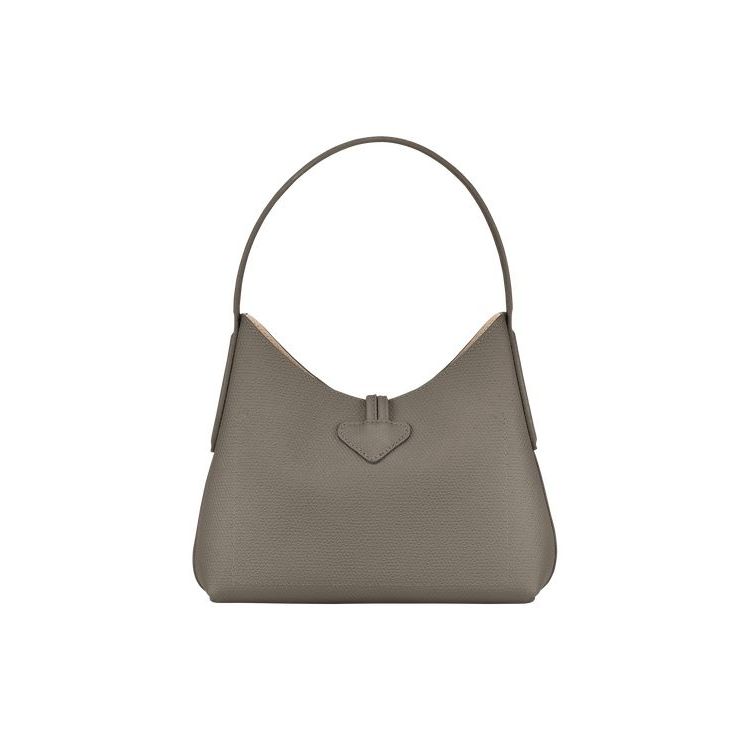 Longchamp Xs Turtledove Leren Schoudertassen Grijs | 089312-RBM