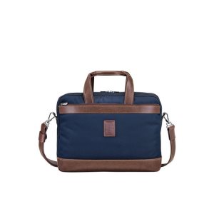 Longchamp Briefcase L Canvas Aktetas Blauw | 502193-ASO