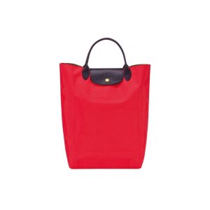 Longchamp Canvas Handtas Rood | 162749-TPE