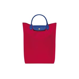 Longchamp Canvas Handtas Rood | 405369-LVY