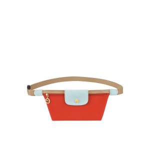 Longchamp Canvas Heuptas Oranje | 405219-YOZ