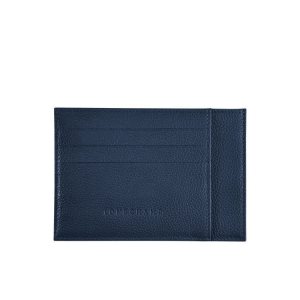 Longchamp Card Leren Kaarthouder Donkerblauw | 735041-WPF