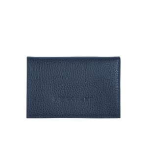 Longchamp Card Leren Kaarthouder Donkerblauw | 815927-VWF