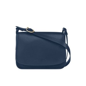 Longchamp L Leren Crossbodytassen Donkerblauw | 438590-LBP