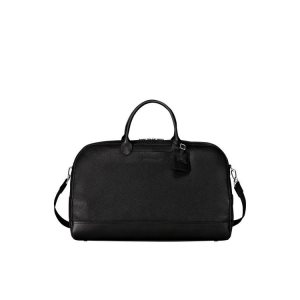 Longchamp L Leren Reistas Zwart | 423019-XOE