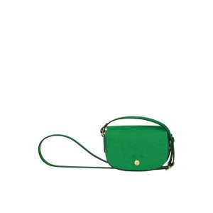 Longchamp Leren Crossbodytassen Groen | 053621-DIB