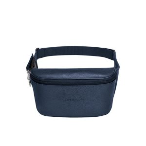 Longchamp Leren Heuptas Donkerblauw | 360825-MJV