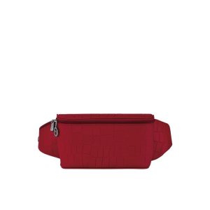 Longchamp Leren Heuptas Rood | 487269-XEP