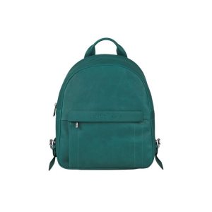 Longchamp Leren Rugzak Grijs Groen | 680457-CET