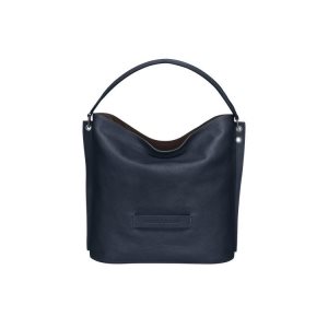 Longchamp Leren Schoudertassen Blauw | 351982-GZP