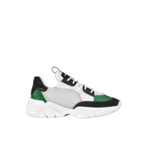 Longchamp Leren Sneakers Groen | 910726-MBV