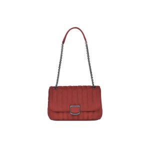 Longchamp M Leren Crossbodytassen Rood | 716520-XCI