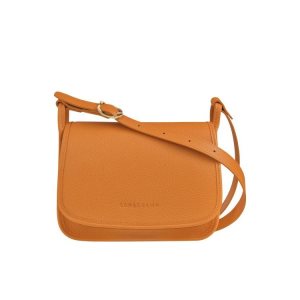 Longchamp M Saffron Leren Crossbodytassen Oranje | 097134-OET