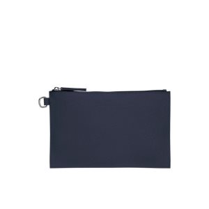 Longchamp Pouch Leren Zak Donkerblauw | 531476-NYZ