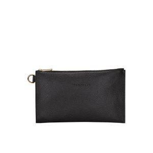 Longchamp Pouch Leren Zak Zwart | 251790-TUV