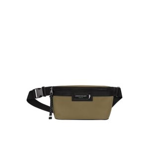 Longchamp Recycled canvas Heuptas Khaki | 018239-RGI