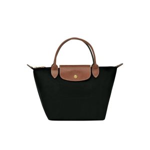 Longchamp S Recycled canvas Handtas Zwart | 638750-JUL