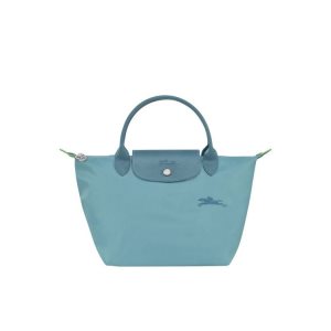 Longchamp S Thunderstorm Recycled canvas Handtas Blauw | 870613-LWH