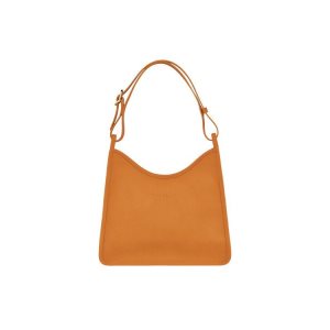 Longchamp Saffron Leren Schoudertassen Oranje | 937405-AJT