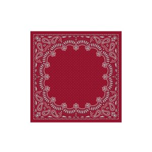 Longchamp Scarf 50 Silk Sjaals Rood | 039421-TDL