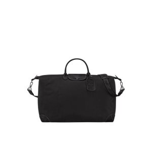 Longchamp Xl Canvas Reistas Zwart | 283064-ULQ