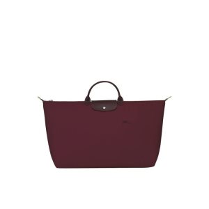 Longchamp Xl Recycled canvas Reistas Bordeaux | 039576-MGT