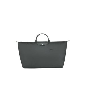 Longchamp Xl Recycled canvas Reistas Diepgrijs | 405698-IJY